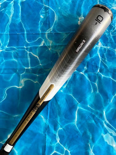 2020 Warstic Hawk2 Alloy Bat USSSA Certified (-10) Alloy 17 oz 27" (Used)