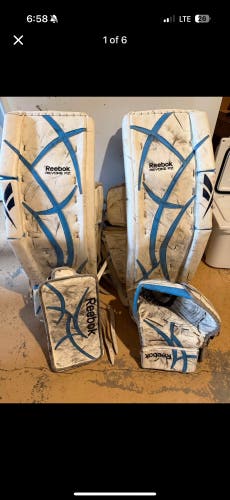 34" Reebok Revoke Pro Zone Regular Goalie Full Set (Used)