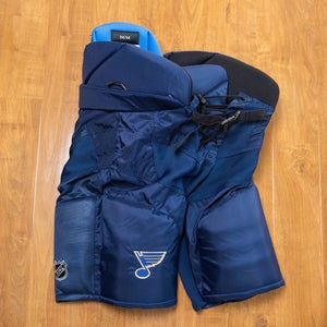NHL Pro Stock Bauer Nexus Pro Pants Senior Medium - St. Louis Blues