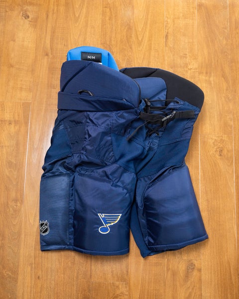 NHL Pro Stock Bauer Nexus Pro Pants Senior Medium - St. Louis Blues