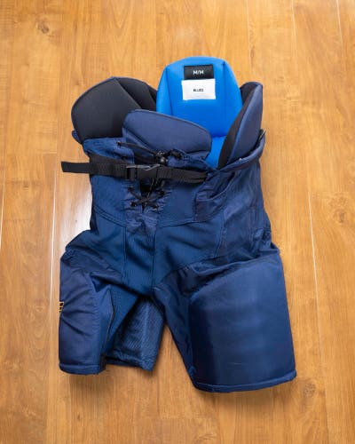 NHL Pro Stock Bauer Nexus Pro Pants Senior Medium - St. Louis Blues