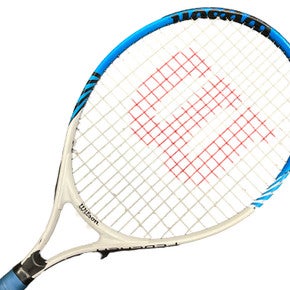 Used Wilson FEDERER Junior Tennis Racquet White 23" 11859-S000026930
