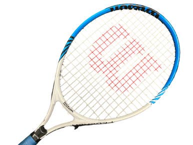 Used Wilson FEDERER Junior Tennis Racquet White 23" 11859-S000026930