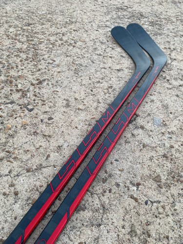 2 PACK CCM JetSpeed FT4 PRO Pro Stock Hockey Stick 95 Flex P90 Left 6817