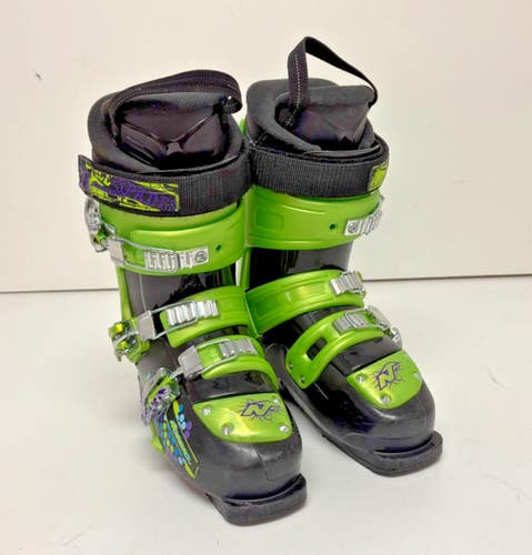 Nordica Ace of Spades Youth Alpine Ski Boots MDP 23.5 US 5.5 GREAT Fast Shipping