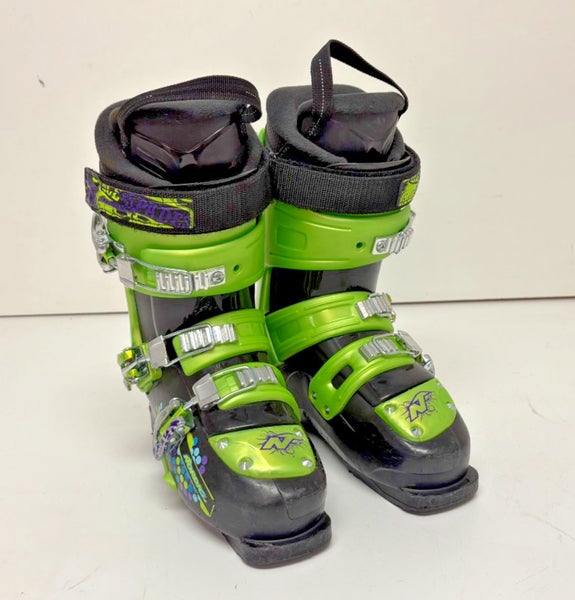 Nordica Ace of Spades Youth Alpine Ski Boots MDP 23.5 US 5.5 GREAT Fast Shipping
