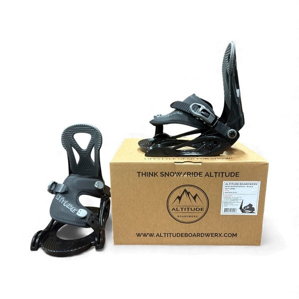 TODDLER KIDS' ALTITUDE RIPPER MINI SNOWBOARD BINDINGS - SIZES: 7C-13C