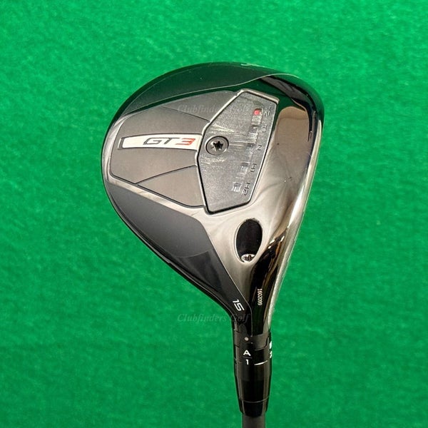 Titleist GT3 15 Fairway Wood Project X HZRDUS Black GEN5 6.0 Stiff w/ HC