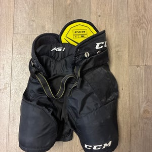 Black Youth Small CCM Super Tacks AS1 Hockey Pants - Excellent condition