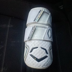 White Senior EvoShield Elbow Guard Elbow Protection (New)