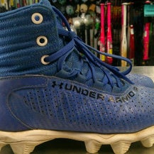 Used Under Armour Jr FB Cleats Royal Blue Junior 02.5 11868-S000066469