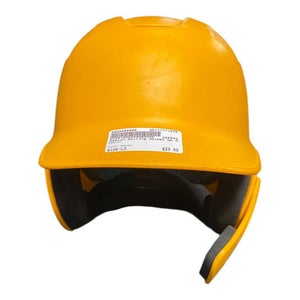 Used Easton Batting Helmet No Mask Yellow LG 11375-S000369396