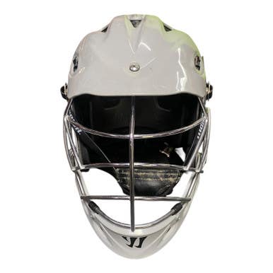 Used Warrior TII Lacrosse Helmet Grey One Size 11375-S000366596