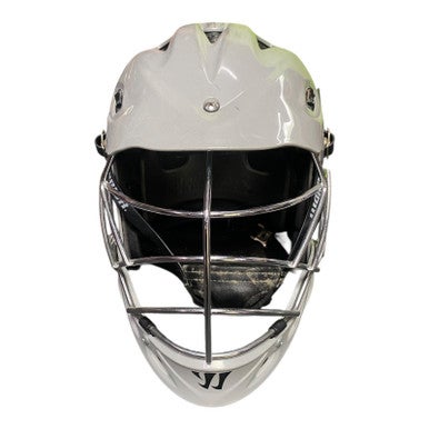 Used Warrior TII Lacrosse Helmet Grey One Size 11375-S000366596