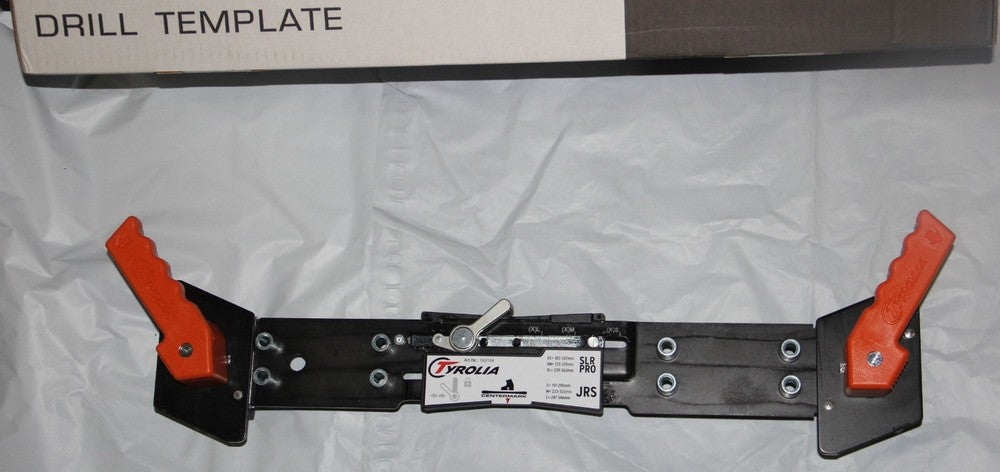 Tyrolia Ski Binding Mounting Template jig Template JRS/SLR Pro (59-108mm)