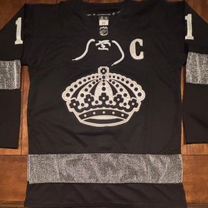 Los Angeles Kings #11 Anze Kopitar Alternate Black Adult Large (52) NWT