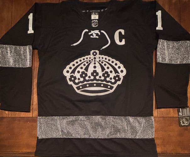 Los Angeles Kings #11 Anze Kopitar Alternate Black Adult Large (52) NWT