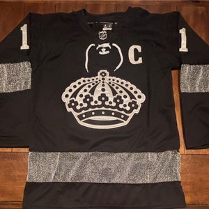 Los Angeles Kings #11 Anze Kopitar Alternate Black Adult Medium (50) NWT