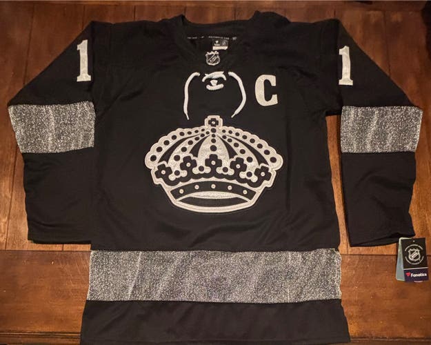 Los Angeles Kings #11 Anze Kopitar Alternate Black Adult Medium (50) NWT