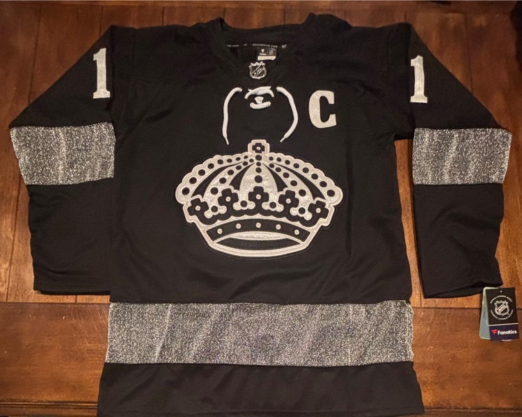 Los Angeles Kings #11 Anze Kopitar Alternate Black Adult Medium (50) NWT