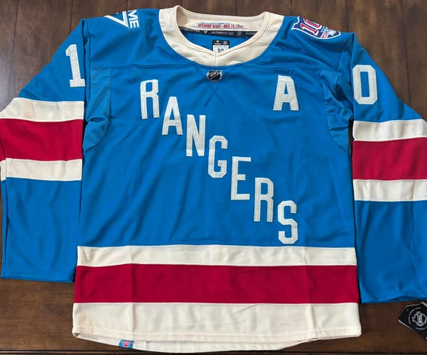New York Rangers Artemi Panarin 100 Year Centennial Jersey Adult Medium (50) NWT