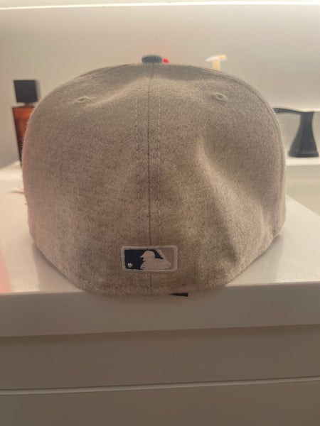 Gray Adult Unisex 7 3/8 New Era Hat (New)