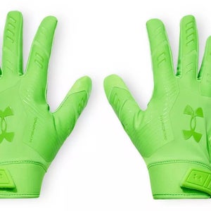 NWT youth medium UA UNDER ARMOUR F9 nitro RECEIVER FOOTBALL GLOVES limited edition