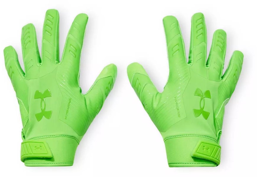 NWT youth medium UA UNDER ARMOUR F9 nitro RECEIVER FOOTBALL GLOVES limited edition