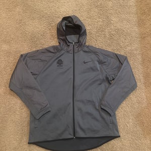 Ohio State Hockey Player issued Gray Men's XL Nike Sweatshirt (Used)