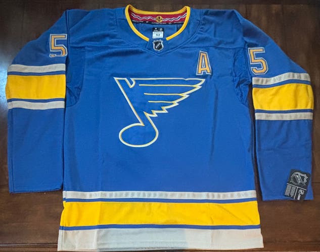 St Louis Blues Colton Parayko Jersey Adult Large (52) Jersey NWT