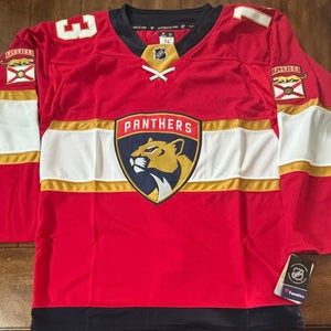 Florida Panthers Sam Reinhart Adult Large (52) Red Jersey NWT