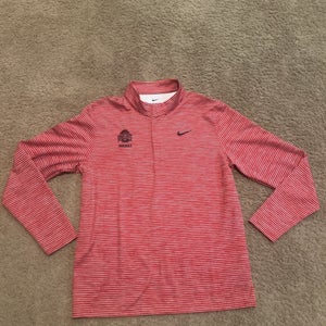 Ohio State Hockey Golf Quarter Zip Men's Large Nike Sweatshirt (Used)