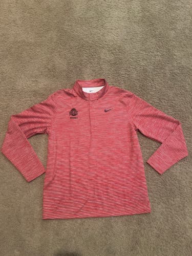 Ohio State Hockey Golf Quarter Zip Men's Large Nike Sweatshirt (Used)