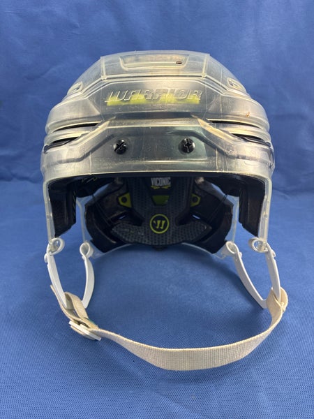 RARE Warrior Alpha One Transparent Promotional Helmet Size Medium