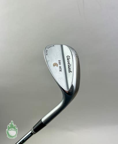RH Cleveland 588 RTX Rotex Face Satin Wedge 58*-12 Wedge Flex Steel Golf Club