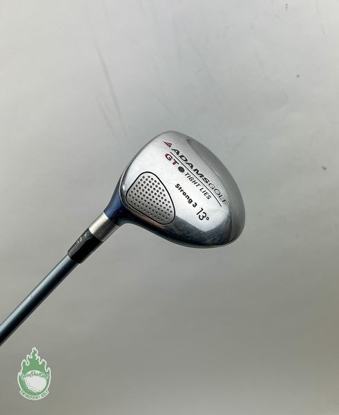 LEFT Hand Adams GT Tight Lies 13* Strong 3 Wood UltraLite Graphite Golf Club