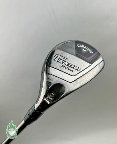 Used Callaway Big Bertha REVA 4 Hybrid 24* RCH Ladies Flex Graphite Golf Club