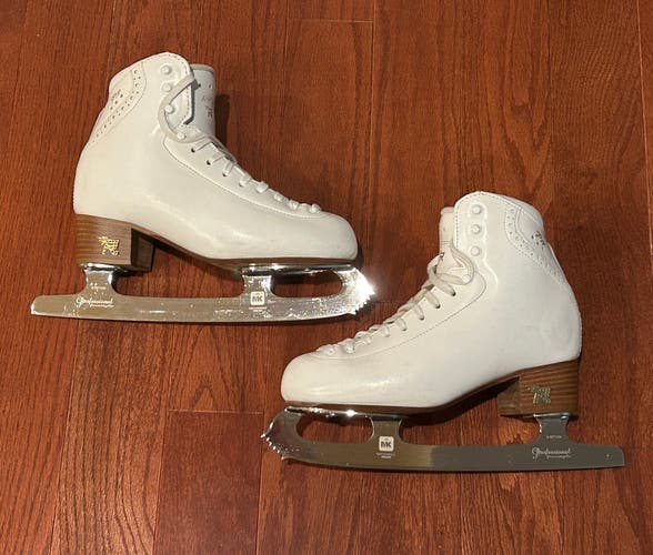 Used Senior Risport PRO RF3 Figure Skates Size 6.5