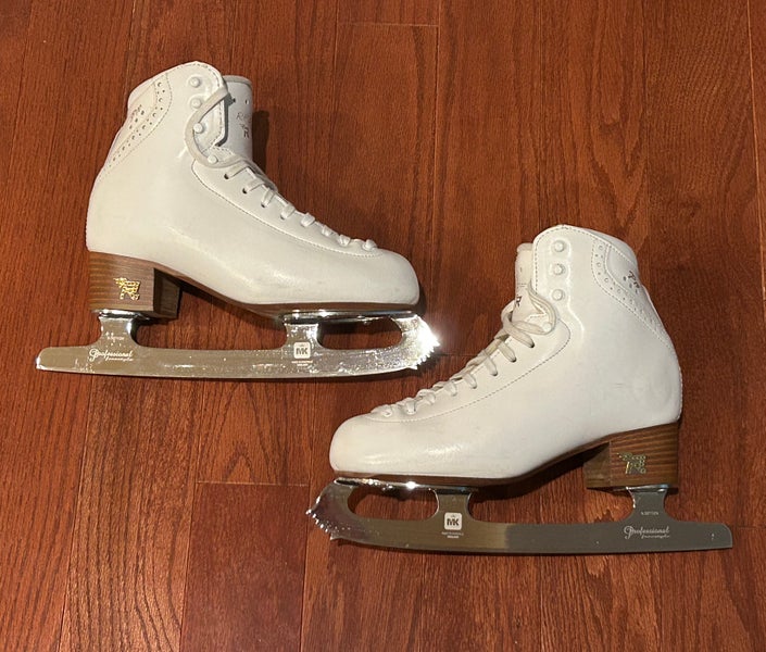Used Senior Risport PRO RF3 Figure Skates Size 6.5