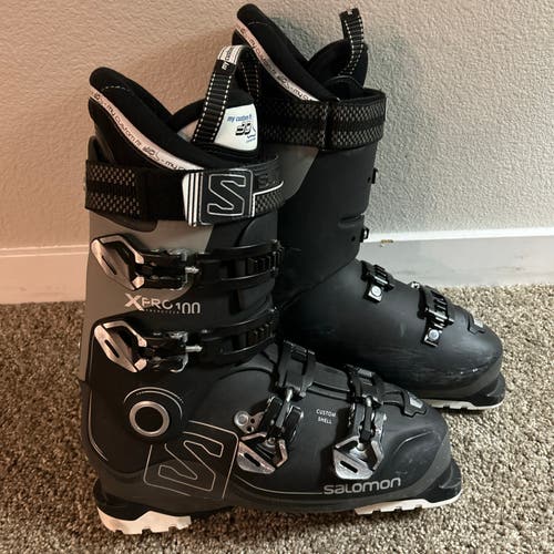 Salomon X Pro 100 Energyzer Ski Mens Boots 28.5 US Men’s 10 / Black