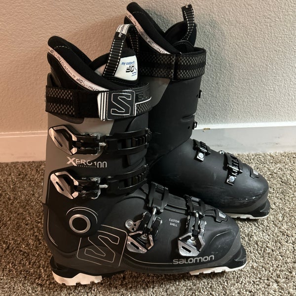 Salomon X Pro 100 Energyzer Ski Mens Boots 28.5 US Men’s 10 / Black