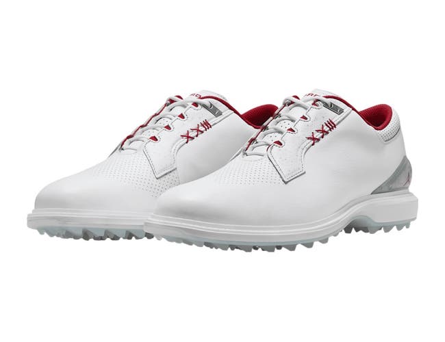 Size 11.5 - Nike Jordan ADG 5 White Fire Red *BRAND NEW* FQ6642-101