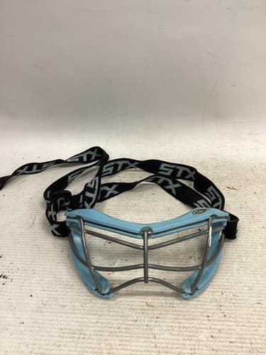 Used STX 2SEE Lacrosse Facial Protect Carolina Blue Senior 11851-S000040210