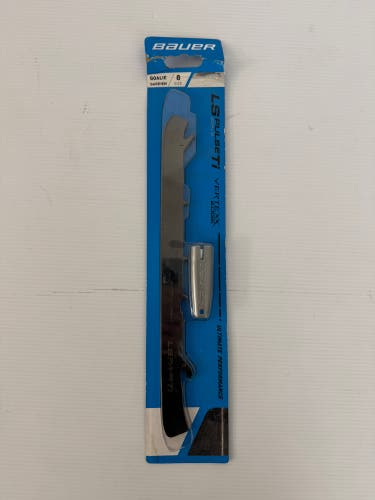 New Bauer LS Pulse TI Goalie Size 8 Replacement Steel