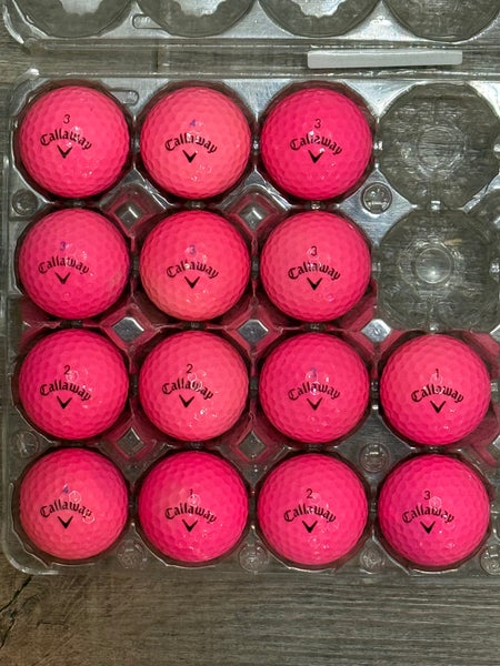 14 Callaway REVA Women’s Pink Golf Balls