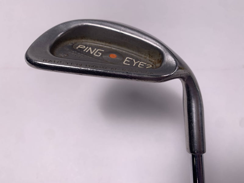 Ping Eye 2 + Sand Wedge SW Orange Dot 2* Flat Karsten ZZ-Lite Regular Mens RH