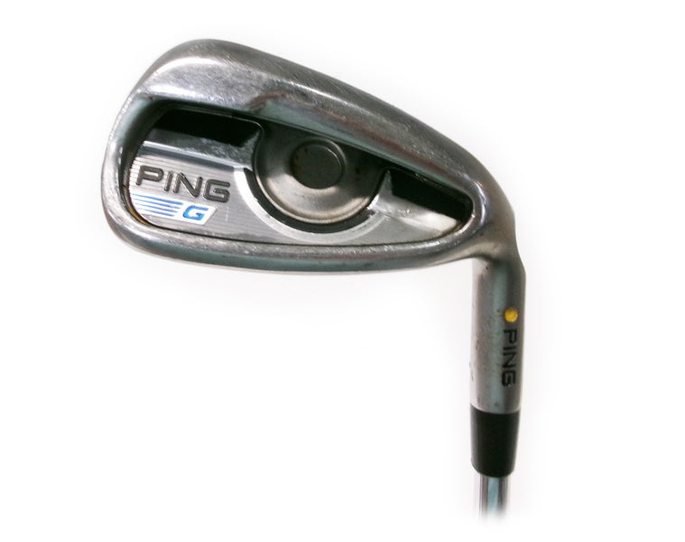 Ping G Series Single 9 Iron Yellow Dot Steel KBS Tour FLT 120 Stiff Flex