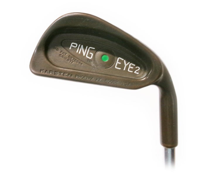 Ping Eye 2 BeCu Single 2 Iron Green Dot Steel Ping Microtaper Stiff Flex