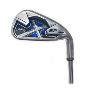 Callaway X22 Single 6 Iron Steel Uniflex