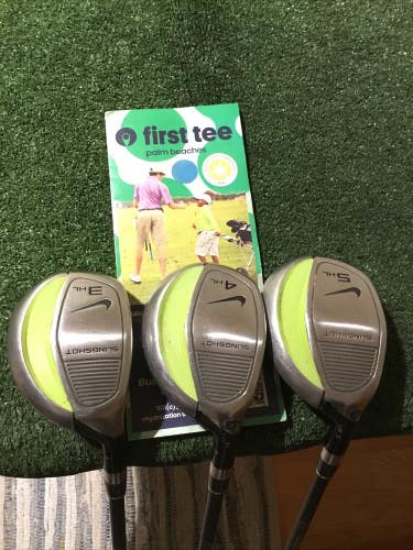 Nike Slingshot HL Hybrids Set (3H, 4H, 5H) Regular UST Graphite Shafts